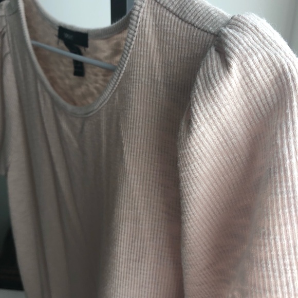 Adorable cream/beige ribbed babydoll dress/top - Picture 7 of 10